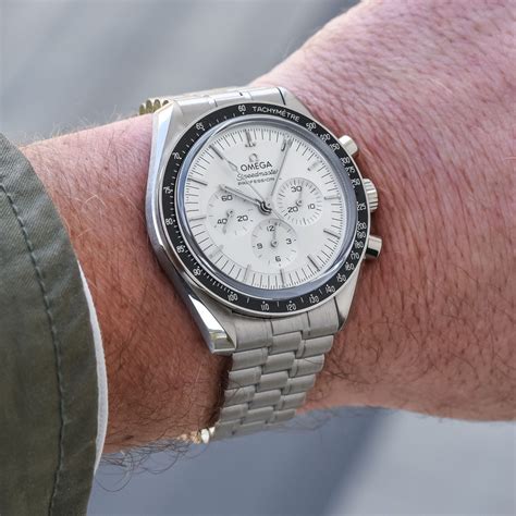 omega speedmaster 9300|omega moon watch white dial.